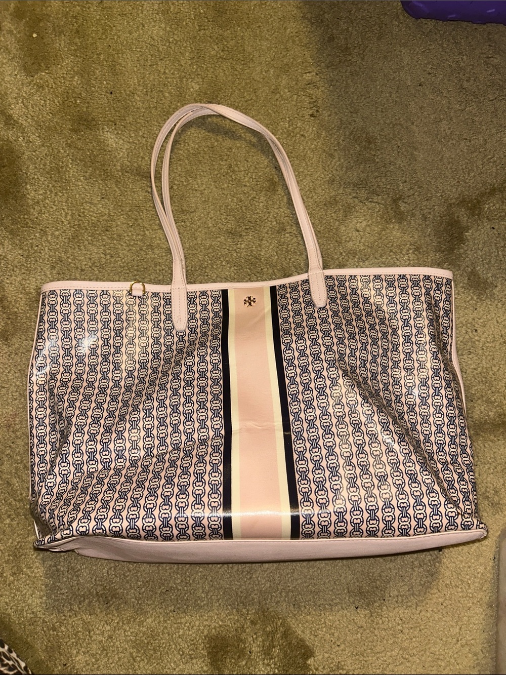 Tory Burch GEMINI LINK CANVAS TOTE BAG